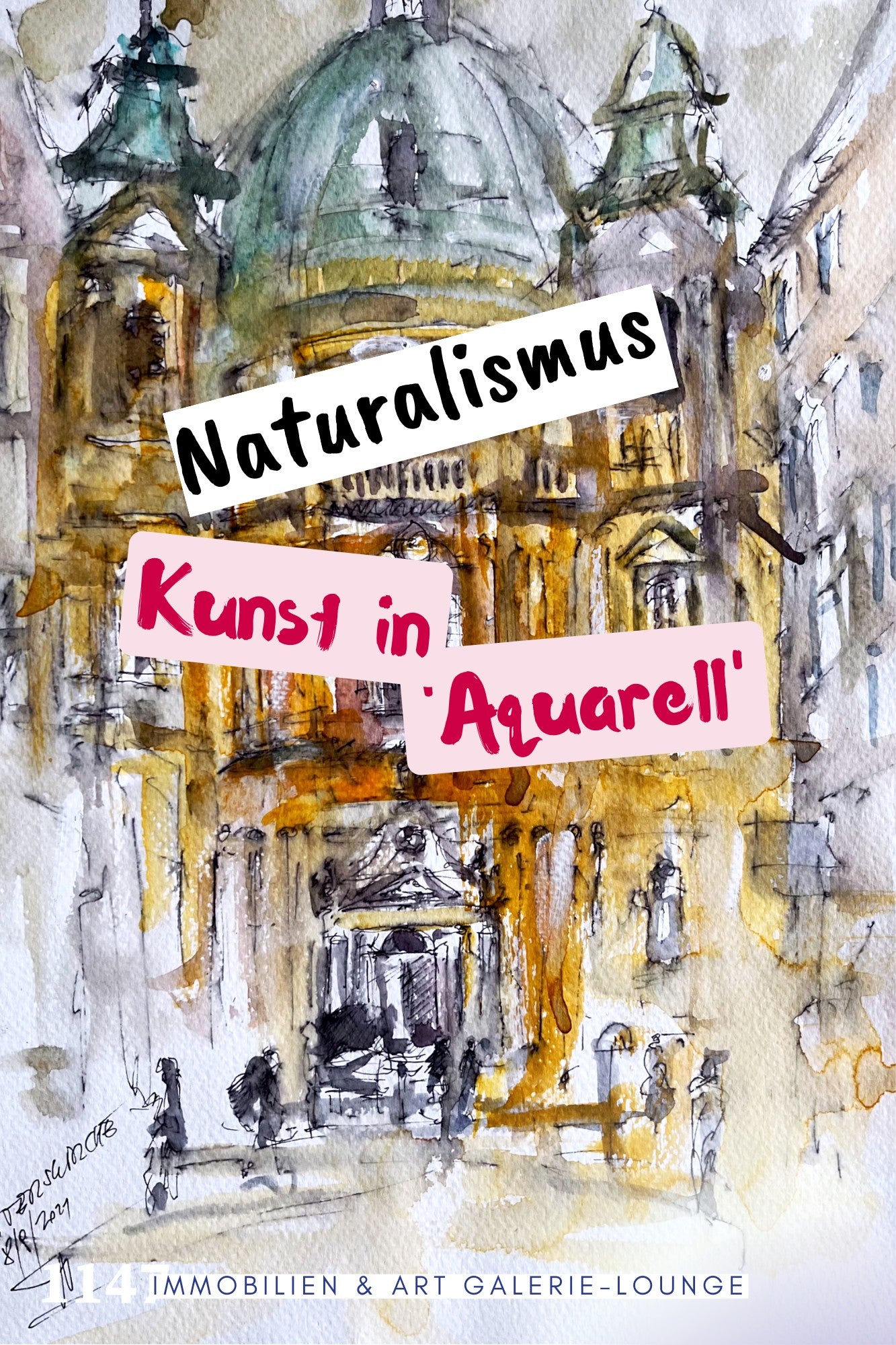 'NATURALISMUS' Aquarell-Workshop  - Wiener Motive im Aquarell ⋅ Teil 1