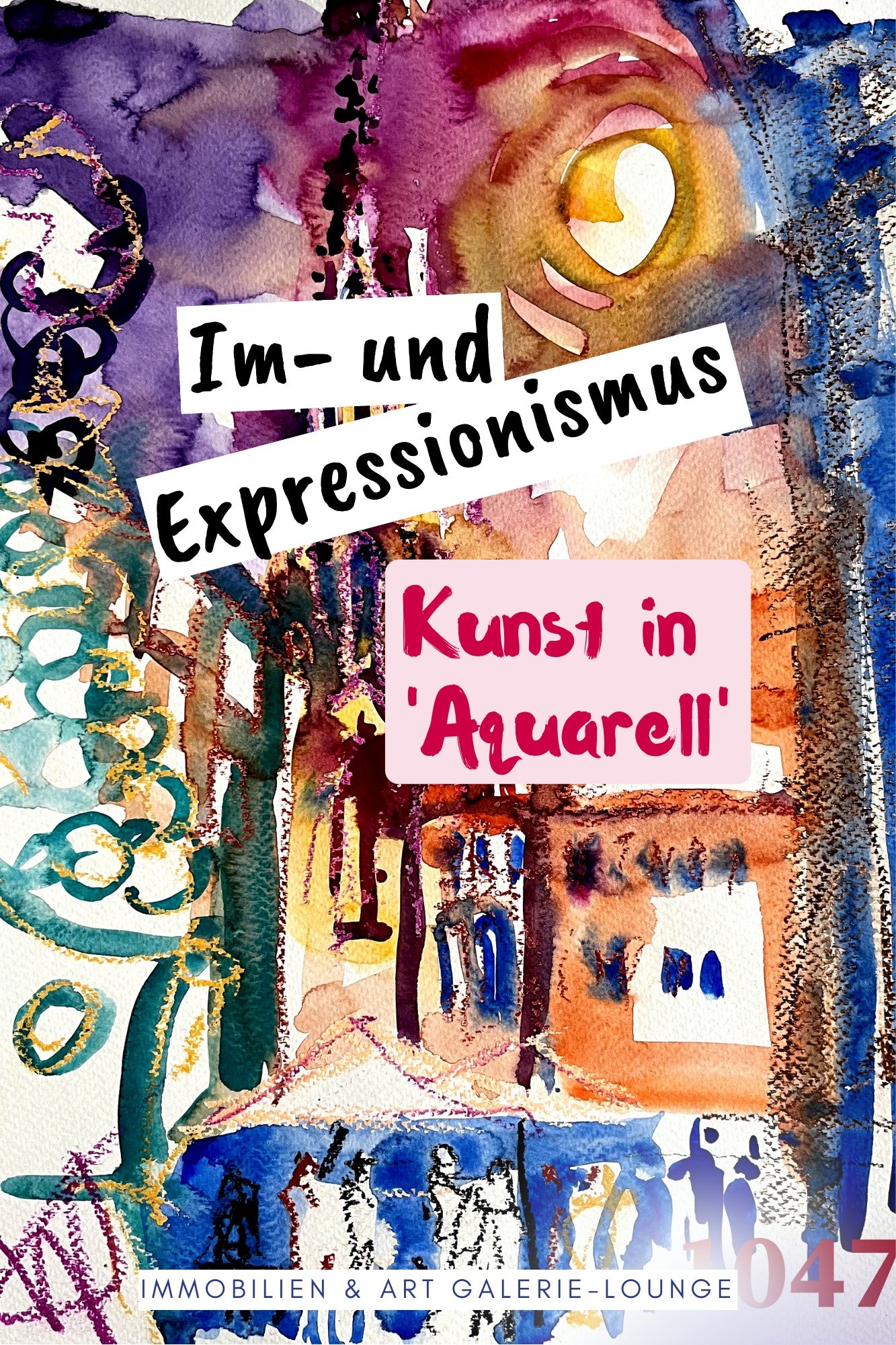 'Im- und Expressionismus' - Aquarell-Workshop  - Wiener Motive im Aquarell ⋅ Teil 2